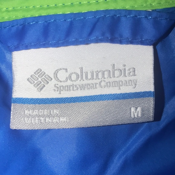 Columbia M Flashback 1/2 zip Windbreaker Pullover - Picture 8 of 9